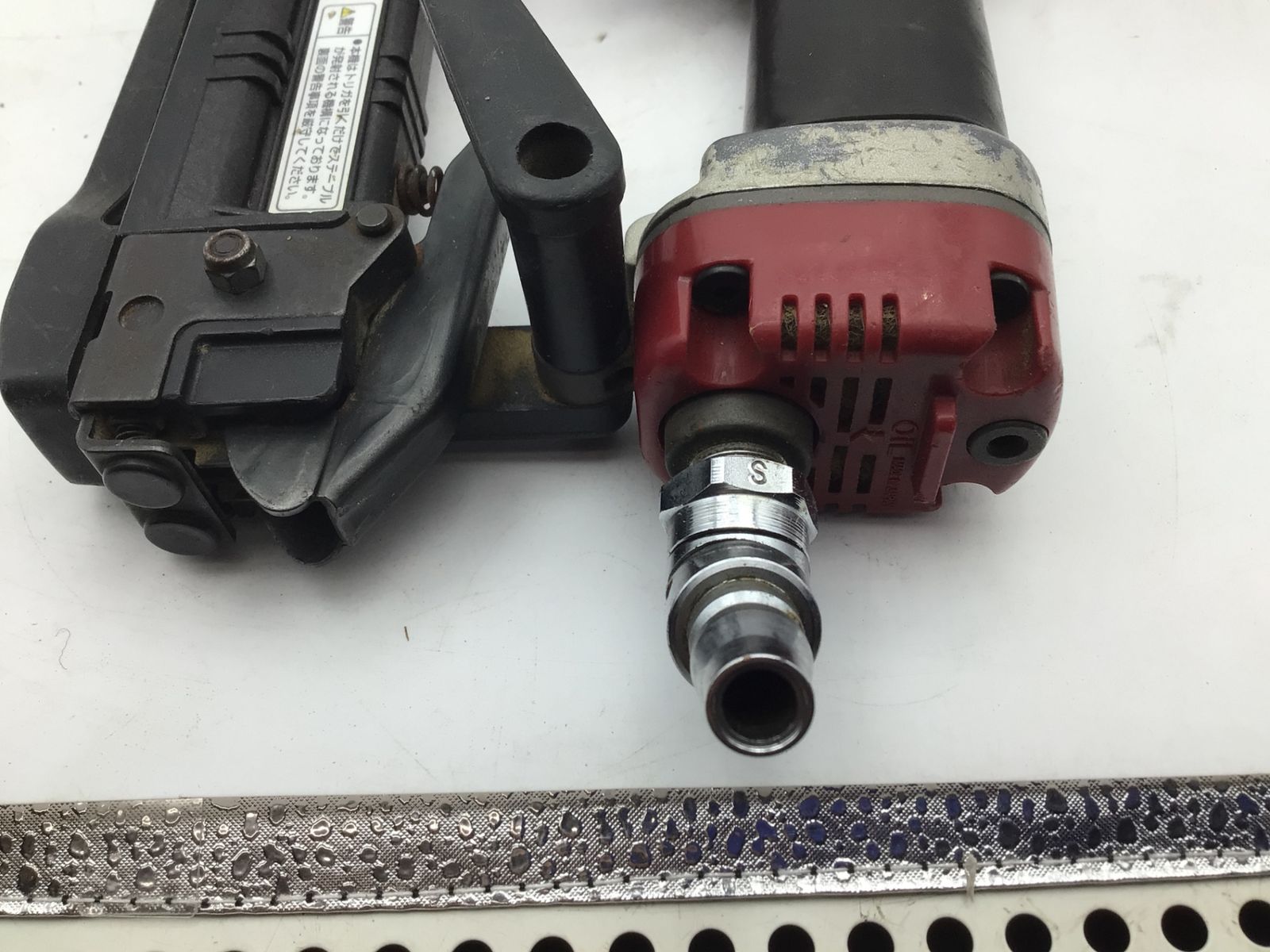 中古品】☆MAX/マックス 常圧ステープル用エアネイラ TA-225/425J