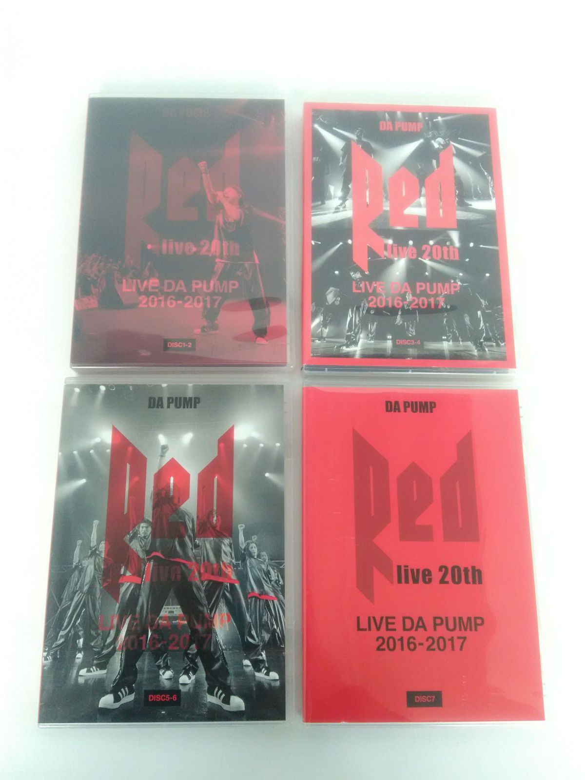 初回生産限定盤　DA PUMP　ダパンプ　RED　LIVE　20th　DVD