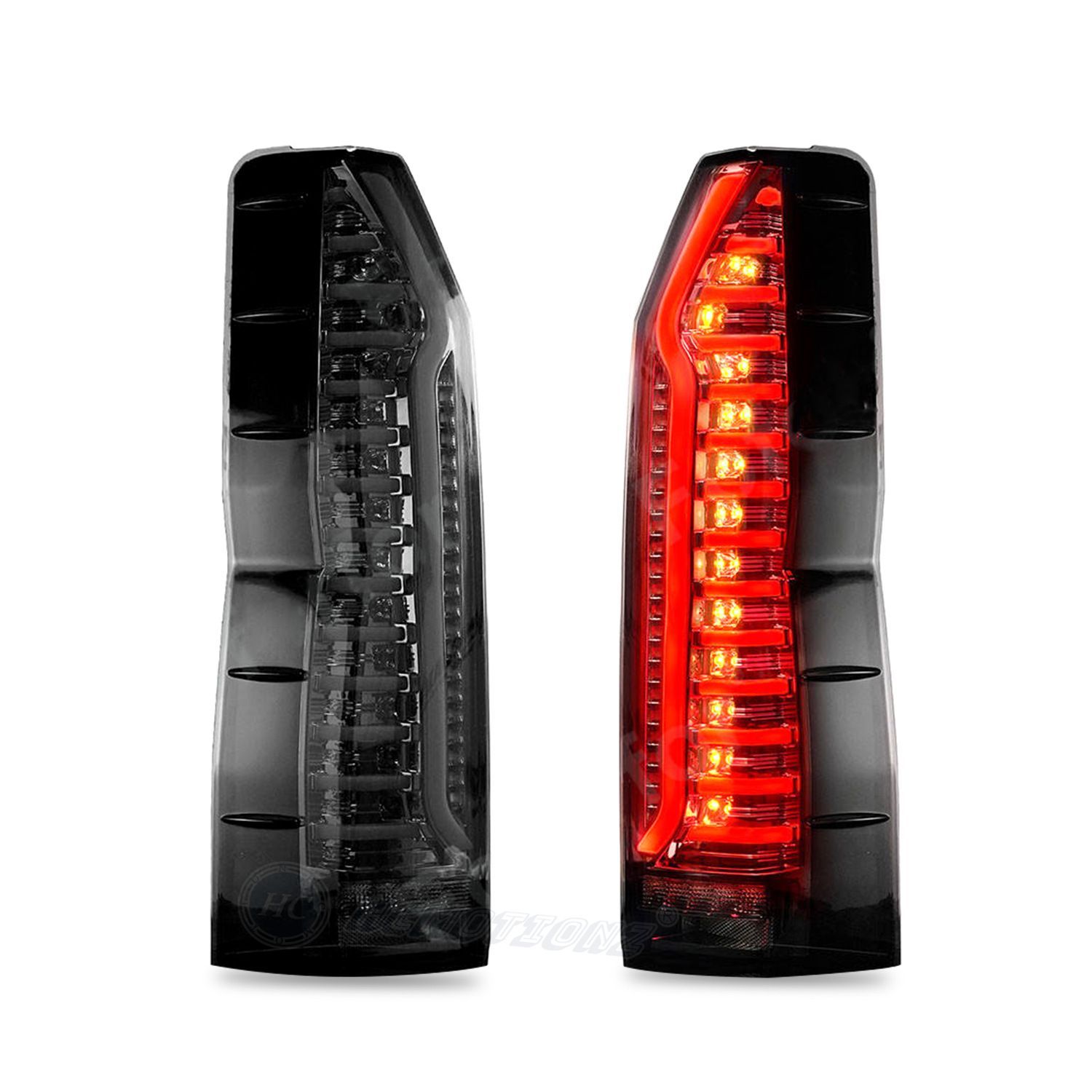 トヨタ ハイエース 19-22年モデル 用 LED流れるウインカー尾灯ユニット改造 10.06LYC638今週注目 FFCRYSTALESIA_COM