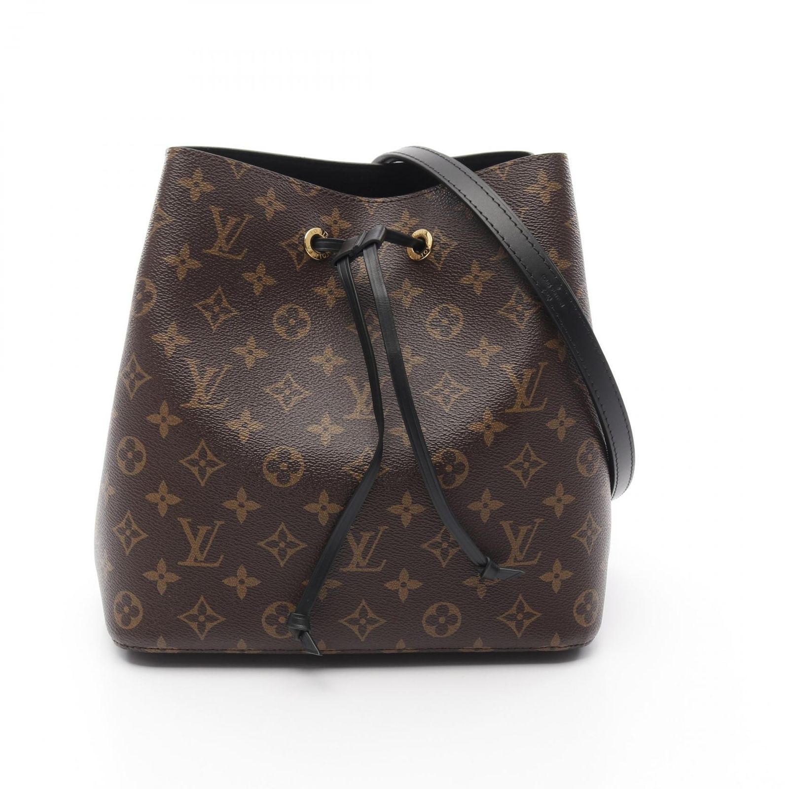 ルイ ヴィトン LOUIS VUITTON ショルダーバッグ ネオノエ モノグラム ノワール M44020 ノワール PVCコーティングキャンバス レザー ネオノエ レディース Used A