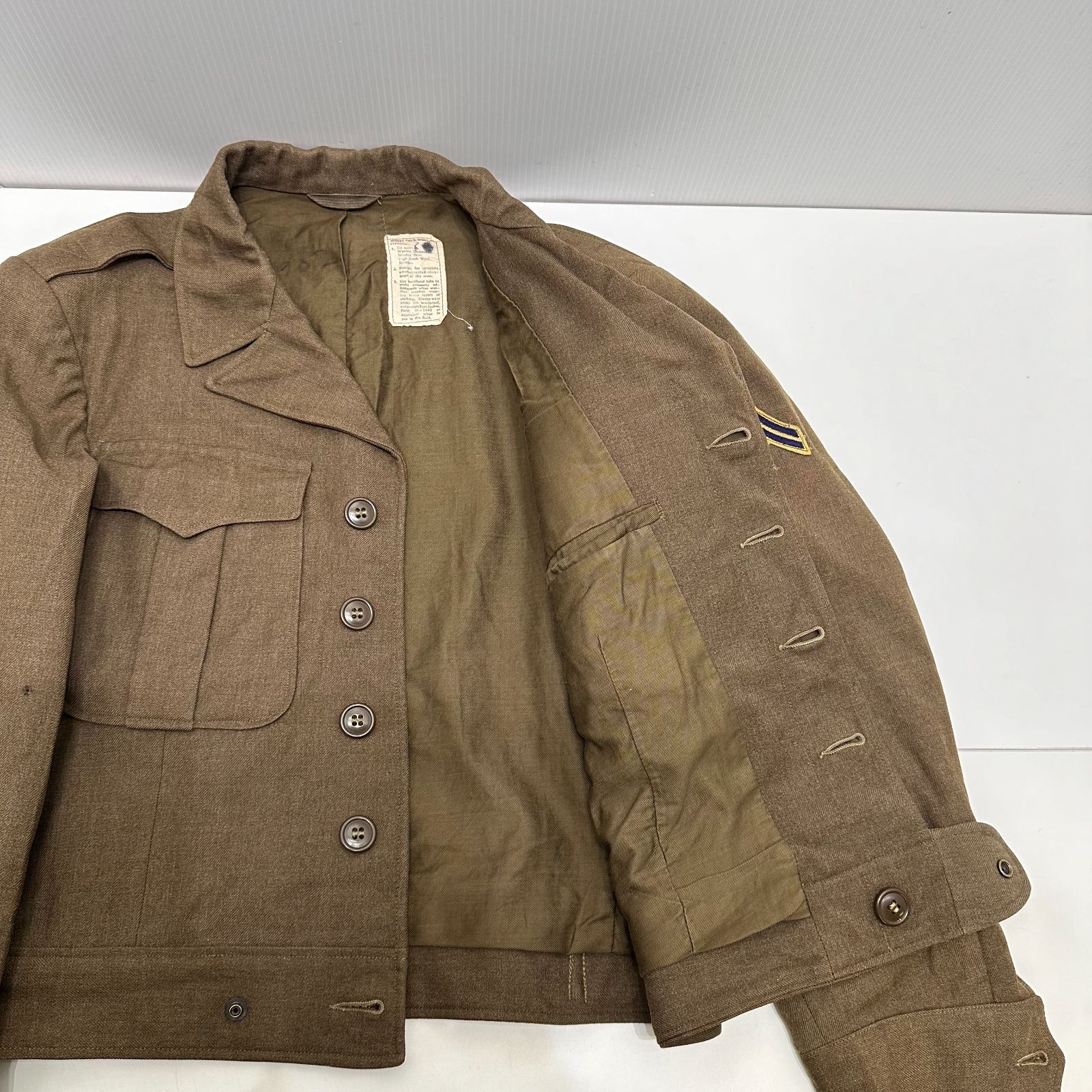 US.ARMY WWⅡ Ike Jacket M-1944 アメリカ軍 アイクジャケット サイズ 