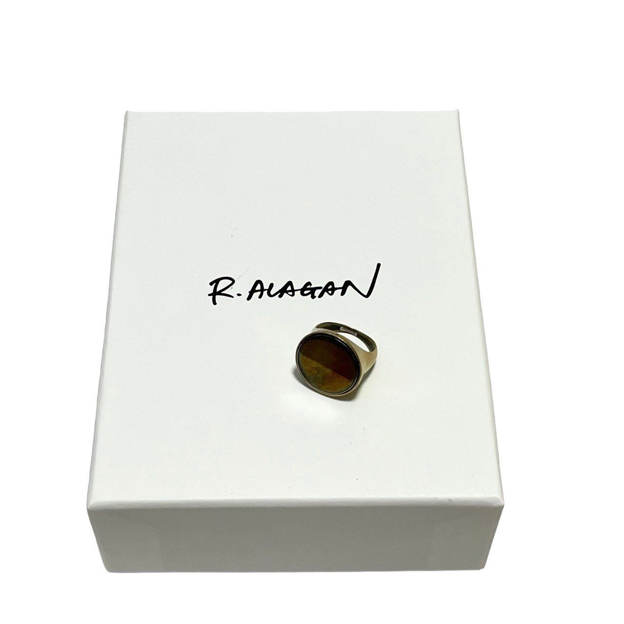 R.ALAGAN 指輪　リング　レディースアクセサリー　美品値下げ可能　2点 R.ALAGAN ララガン THE SCILENCE RING サークルリング ブロンズ 7号