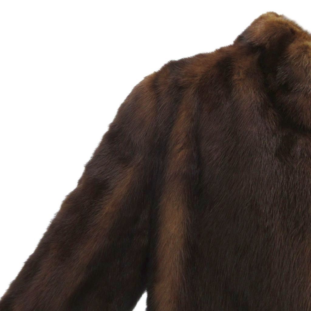 SAGAMINK　リアルファー　毛皮　ショート丈　ミドルコート　コート SAGAMINK リアルファー 毛皮 ショート丈 ミドルコート コート ミンク