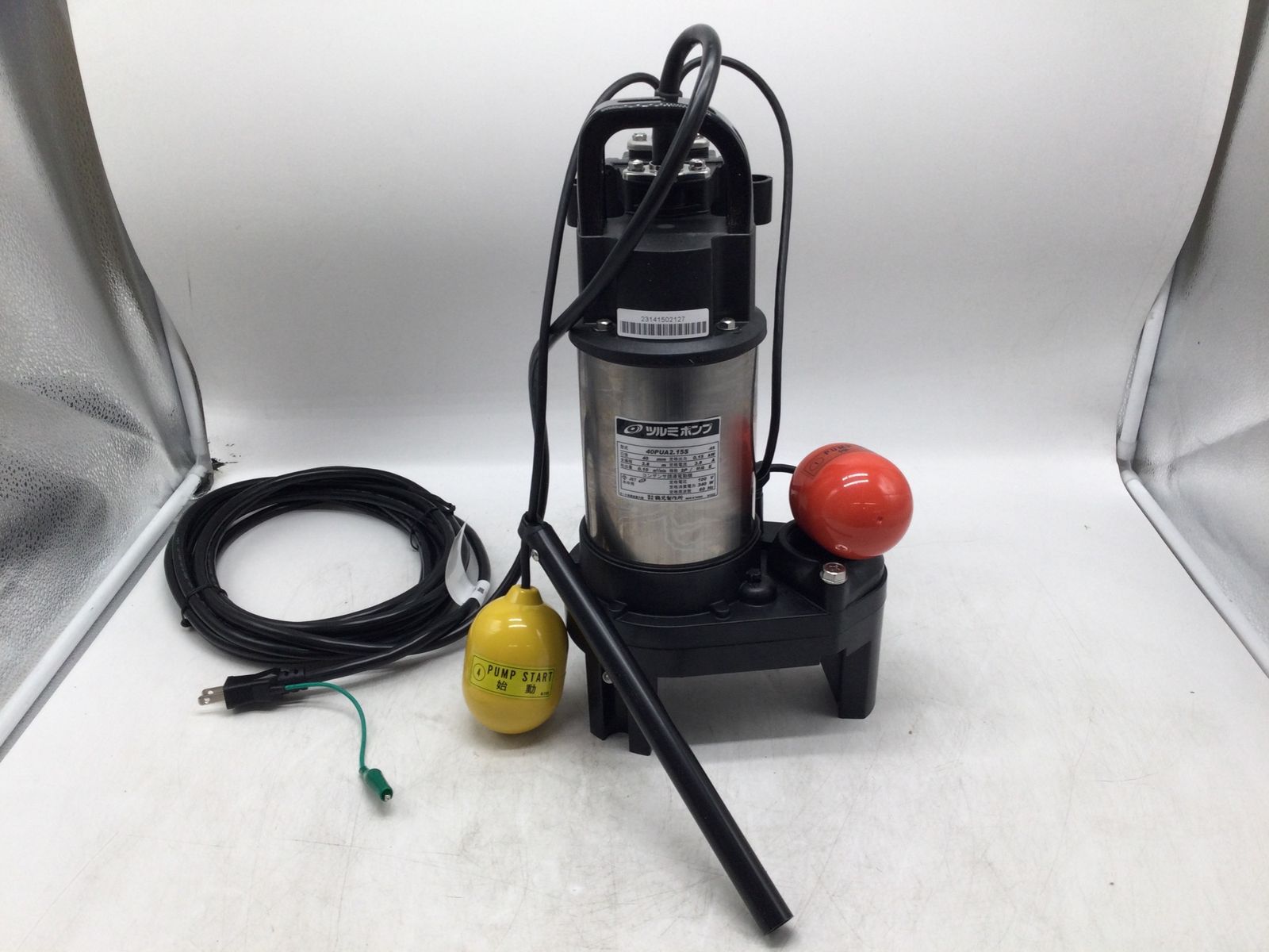 K1綺麗☆ツルミポンプ LB-800一般工事排水用水中ハイスピンポンプ 60Hz