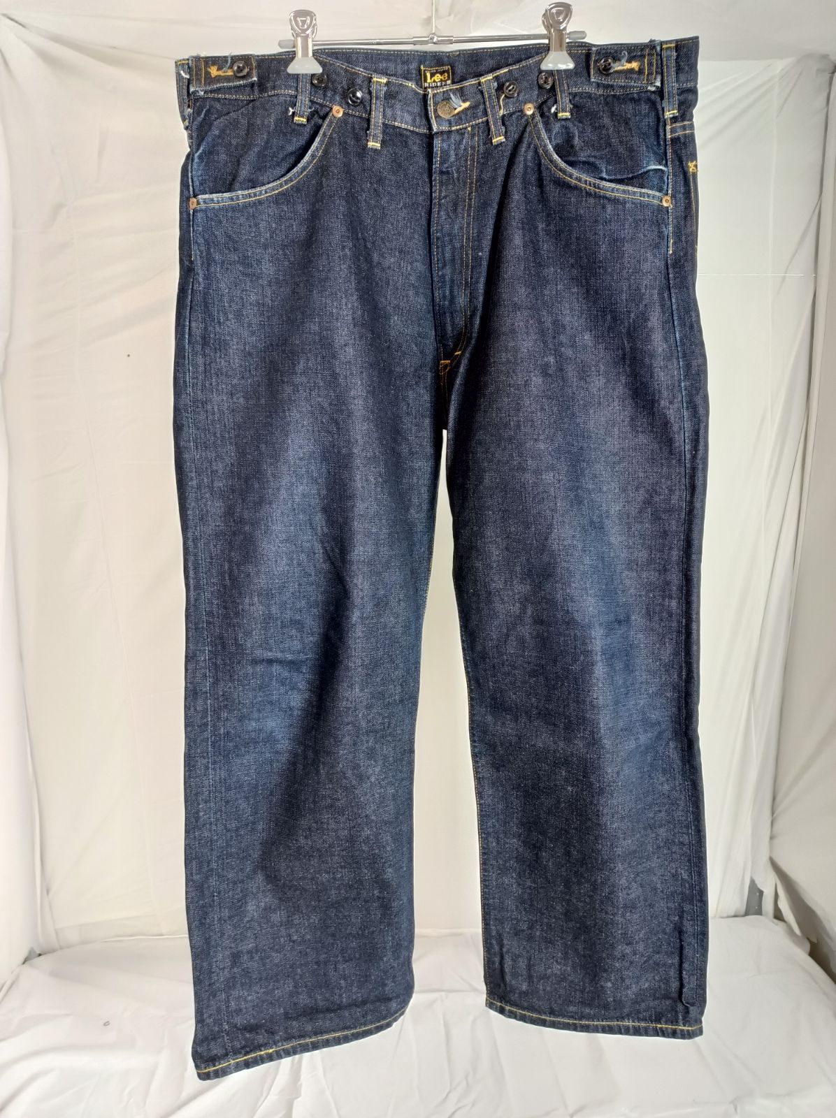 【02】☆ビッグサイズ 美品☆Lee L’ECHOPPE 別注 PIERROT DENIM PANTS ピエロデニムパンツ LB0057 サイズ 40【4180】