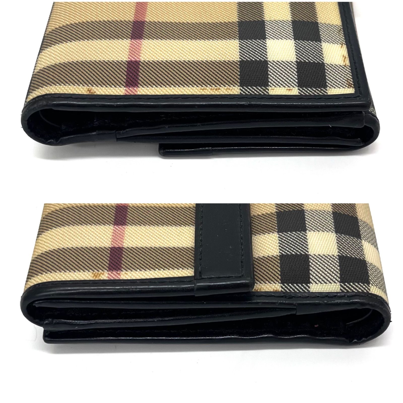 ◇BURBERRY◇バーバリー ノバチェック 折りたたみ財布 ジャンク - メルカリ