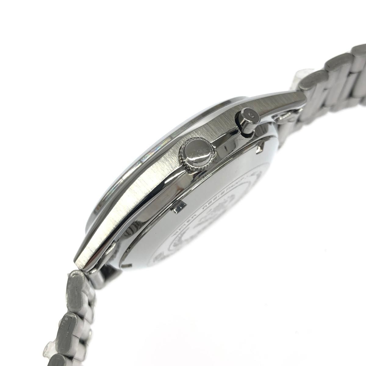 美品 ORIENT オリエント スリースター 腕時計 EM04-D0 ブラック 