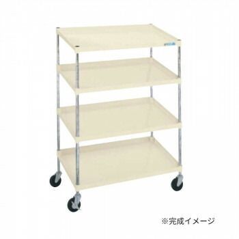 サカエ ボックスワゴン アイボリー PIR-04I