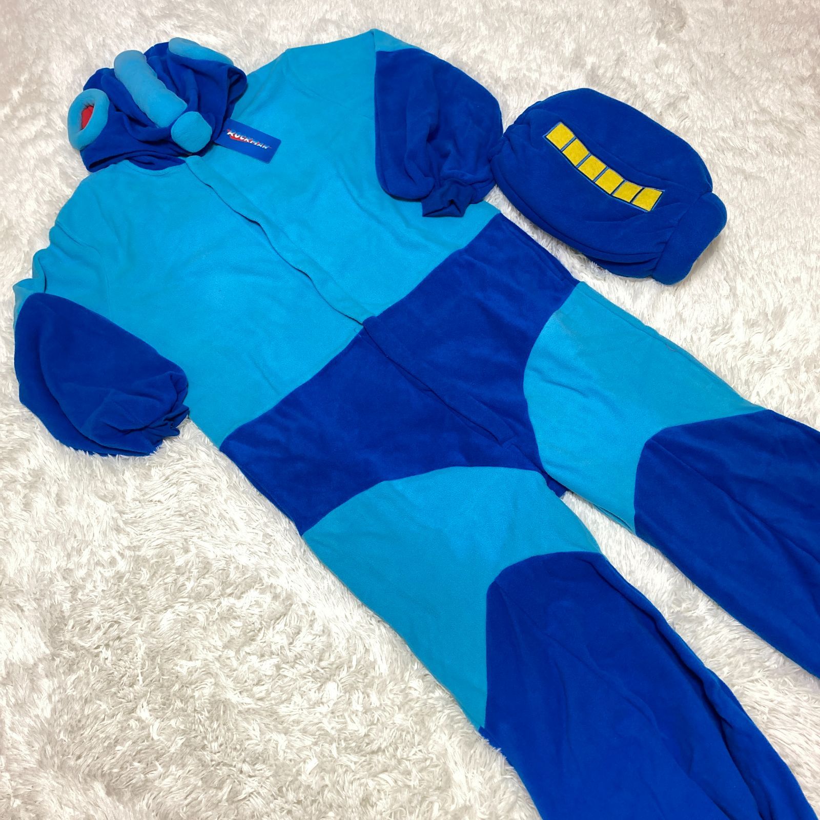ロックマン フリース着ぐるみ ROCKMAN30周年記念グッズ - メルカリ