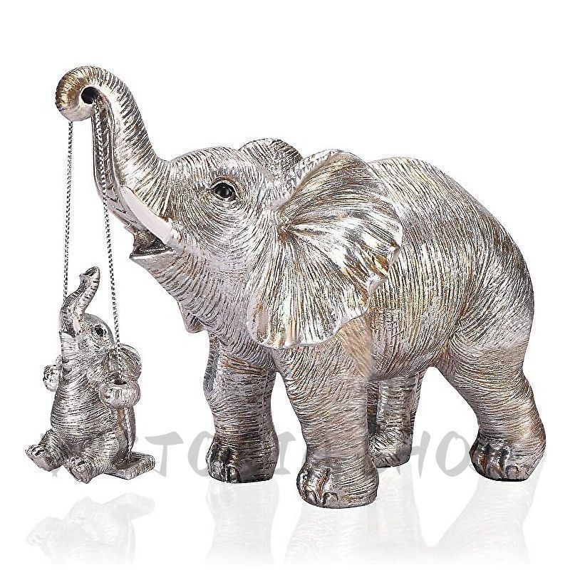 □☆アジアン雑貨 親子ゾウさんの木彫り (ZOU-5) 楽天市場】置物 ゾウ