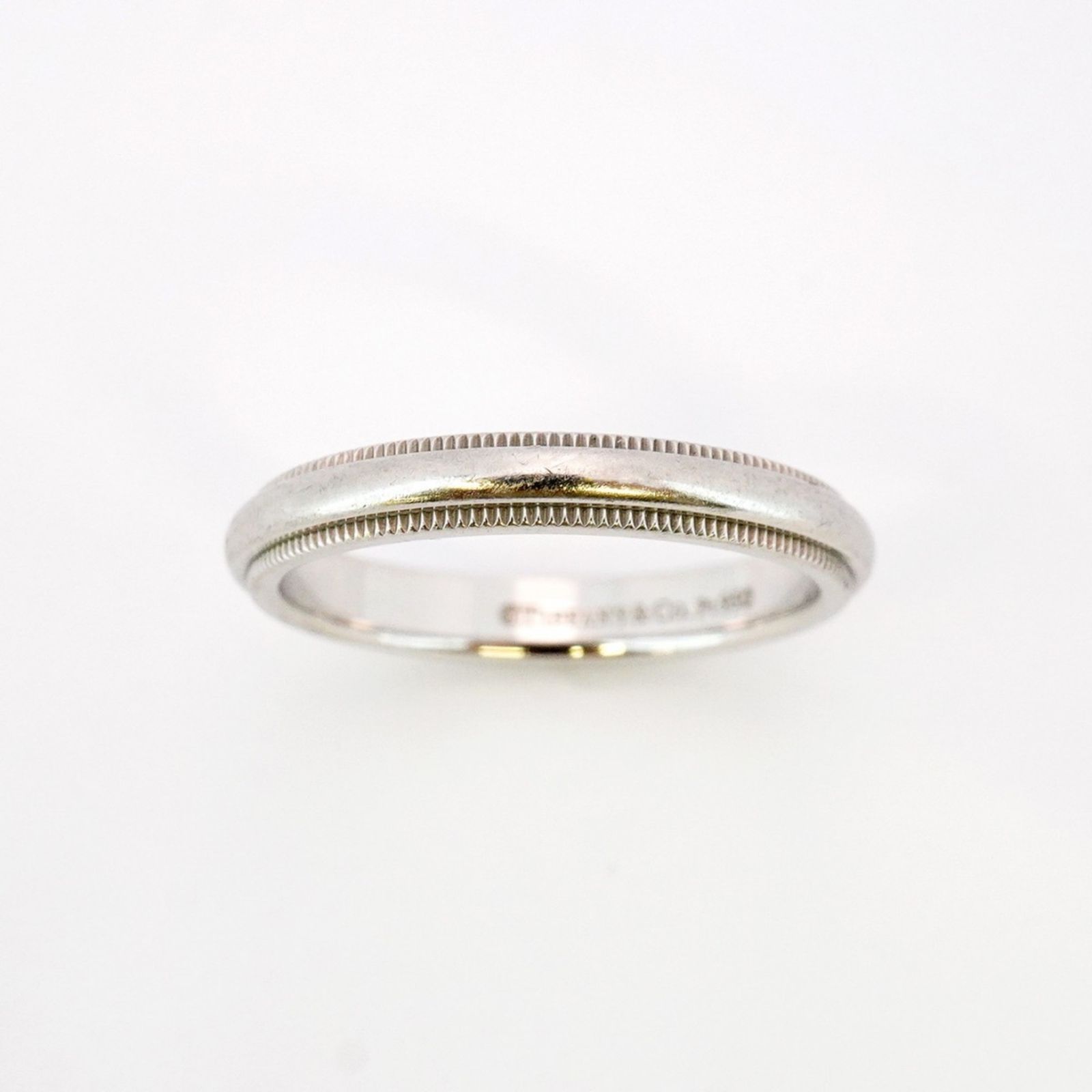 ティファニー　PT950 ミルグレイン　プラチナ　リング　指輪　Tiffany TIFFANY&Co. ティファニー ミルグレイン リング・指輪 プラチナ