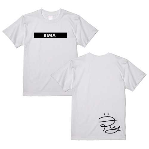 リマ RIMA NiziU Tシャツ 男女兼用 Tシャツカラー ホワイト 白Tシャツ - メルカリ