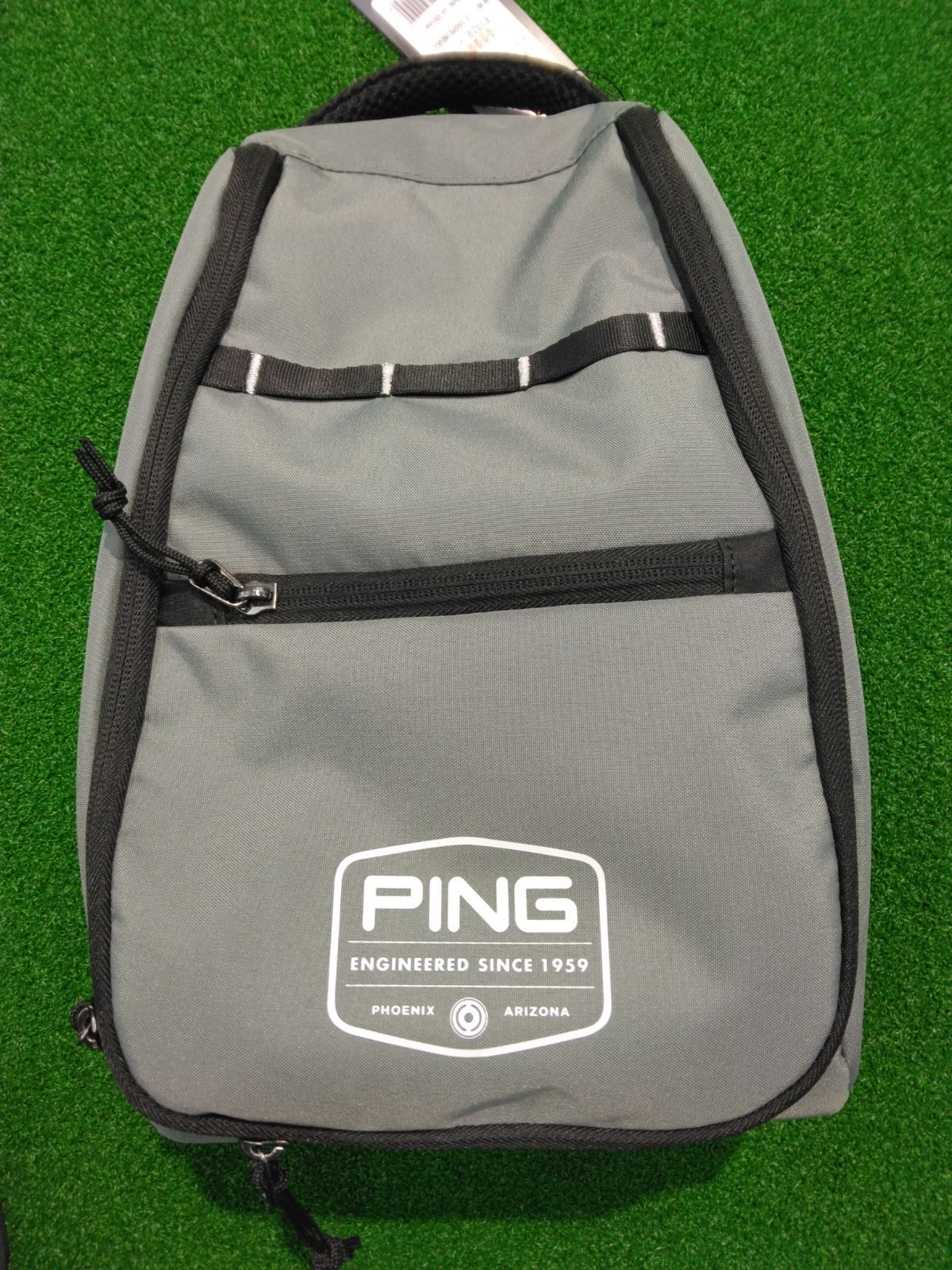 小物　PING ピン GB-N2504 ネイティブライトシューズケース （グレー）ゴルフ シューズバッグ 靴入れ 2025年モデル 日本正規品【浦安店】