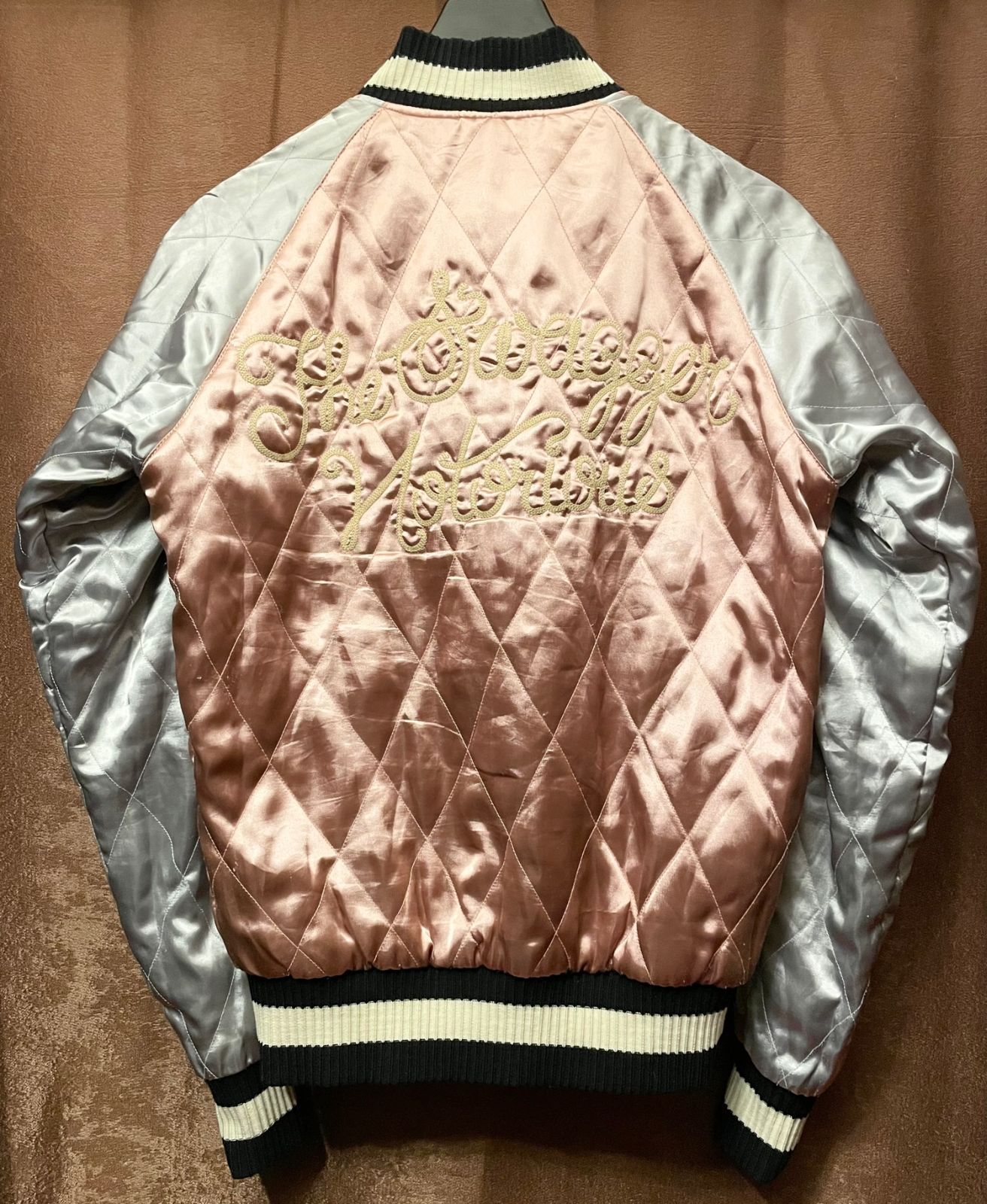 SWAGGER キルティングスカジャン×ベロアリバーシブルジャケット Lサイズ SWAGGER キルティングスカジャン×ベロアリバーシブルジャケット