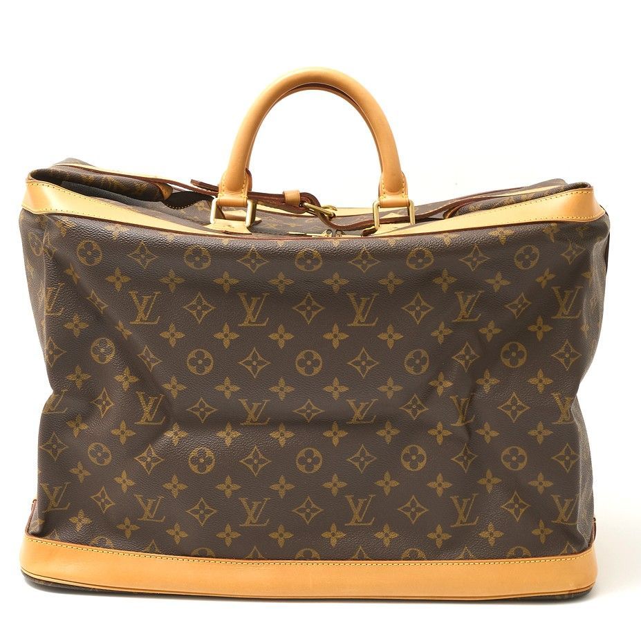 LOUIS VUITTON ルイヴィトン クルーザー バッグ 45 M41138 旅行鞄 トラベル ハンドBAG モノグラム×レザー ブラウン メンズ レディース