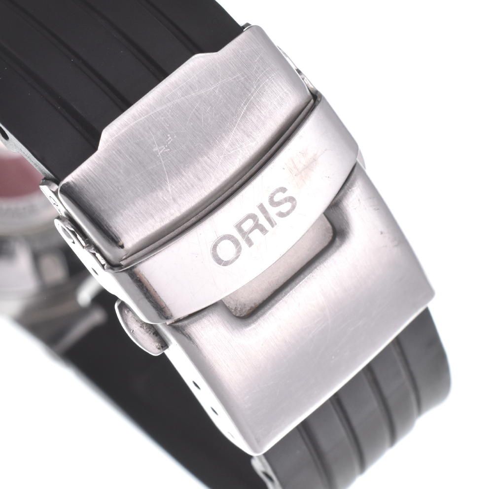 美品　オリス ORIS 7521-44 クロノグラフ 自動巻き　ジャンク オリス ORIS 7521-44 TT1 クロノグラフ デイト 自動巻き メンズ E