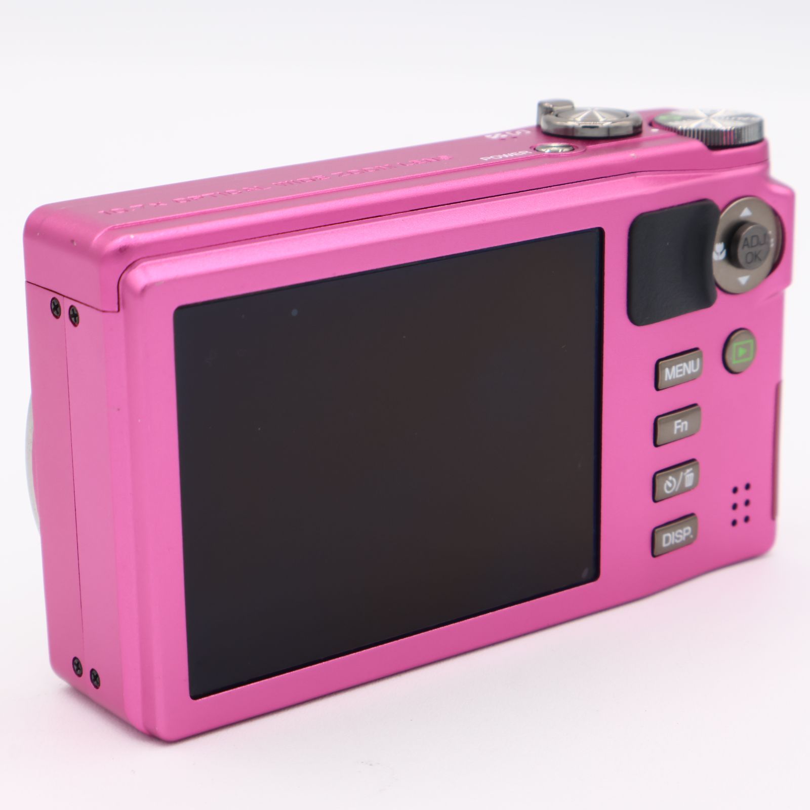 RICOH デジタルカメラ CX4 パープルピンク CX4PP 1000万画素裏面