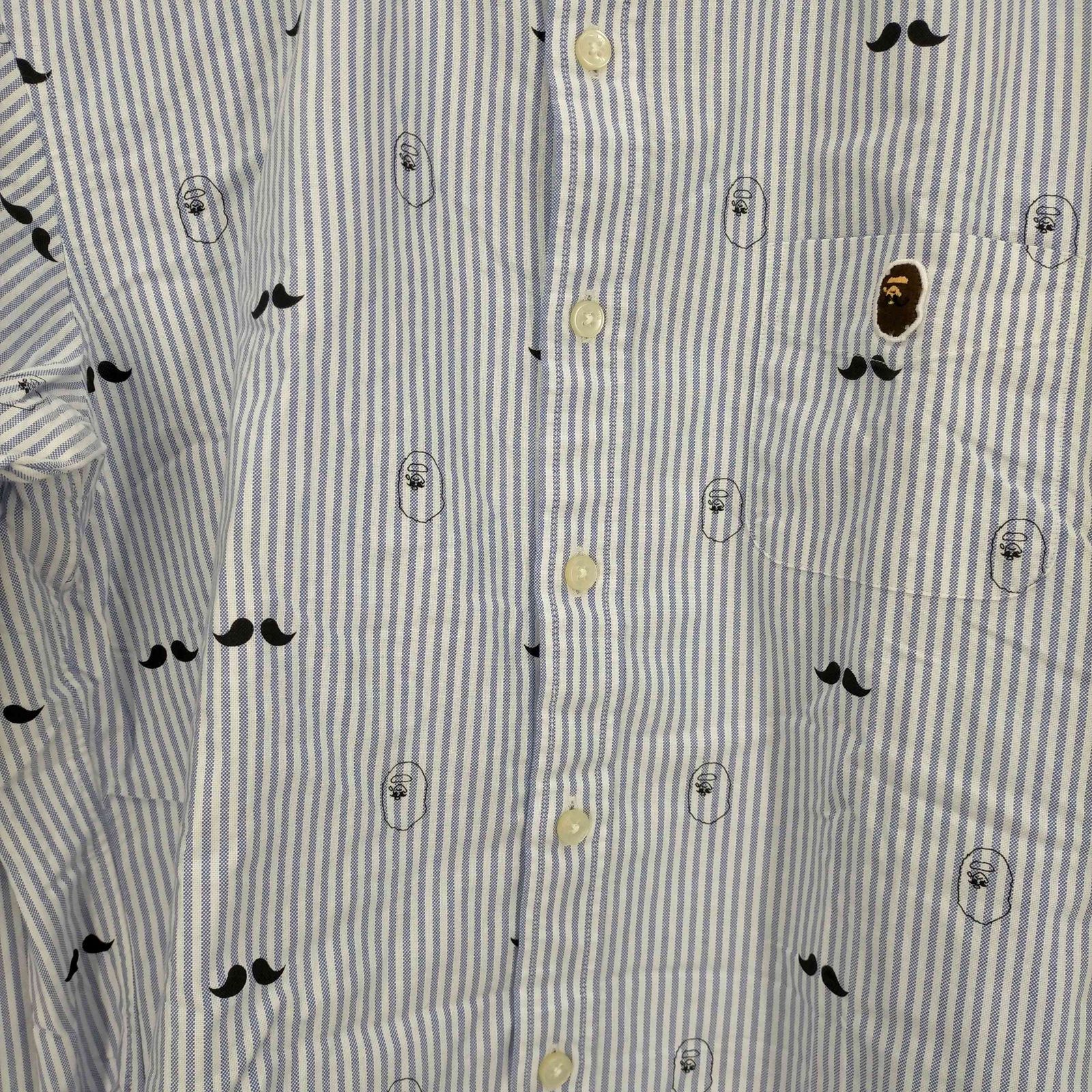ミスターベイシングエイプ Mr. BATHING APE ヒゲボタンダウンシャツ