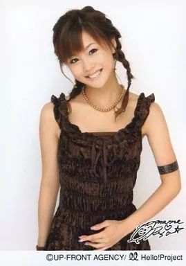 中古】生写真(ハロプロ) モーニング娘。/新垣里沙/上半身・衣装こげ茶