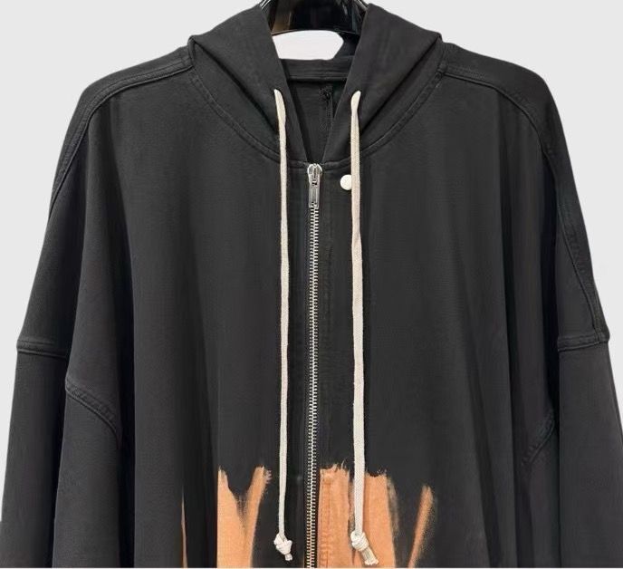 ダークシャドウ DRKSHDW 24AW ブリーチ加工ジップパーカー - メルカリ