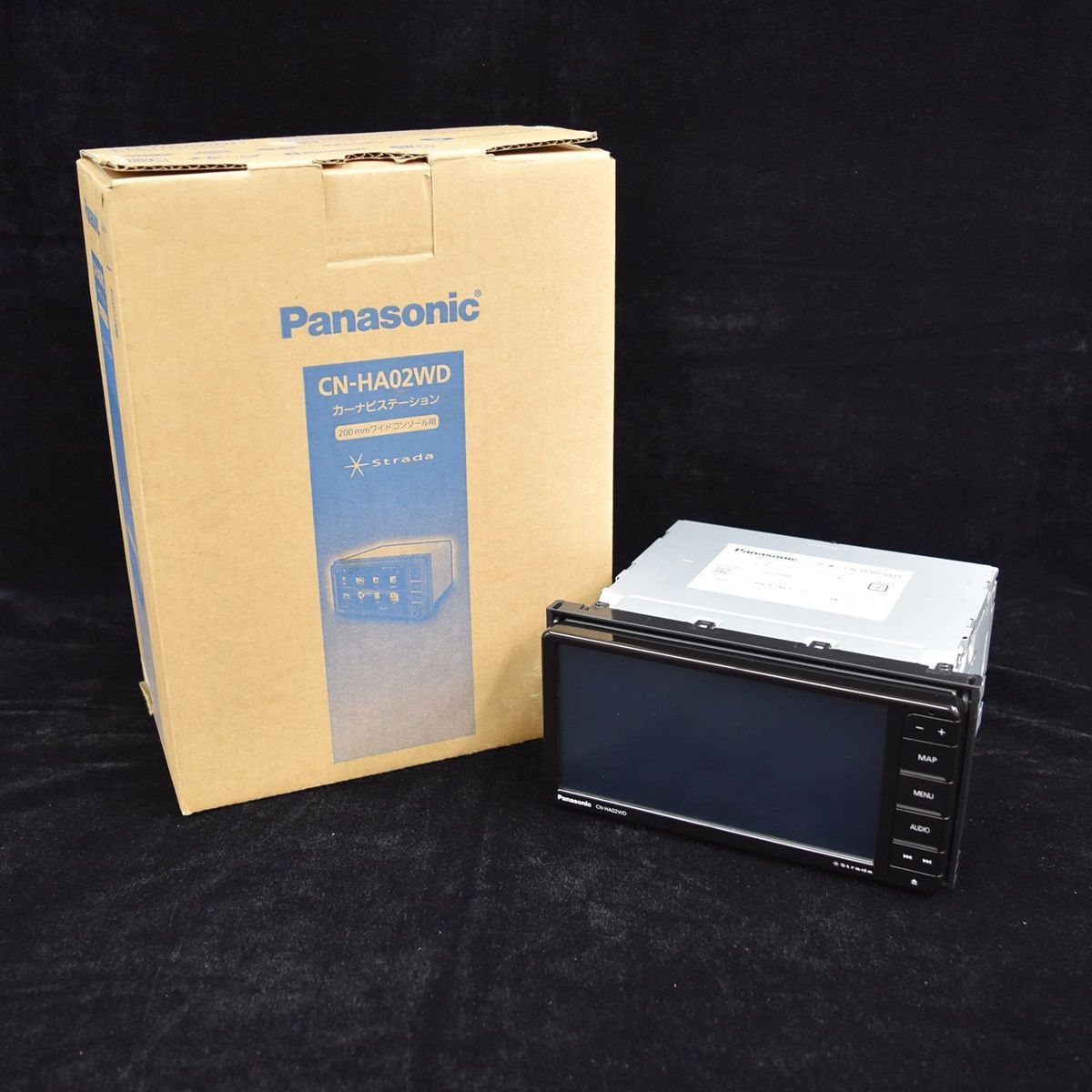u003cディスプレイ品u003e パナソニック ストラーダ CN-HA02WD 200ｍｍ ワイドコンソール用　メーカー保証付