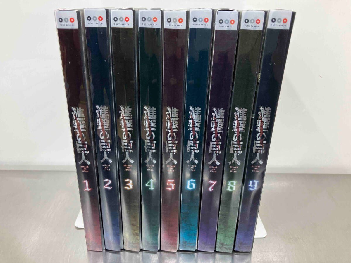 全9巻セット]進撃の巨人 1~9(Blu-ray Disc) - メルカリ