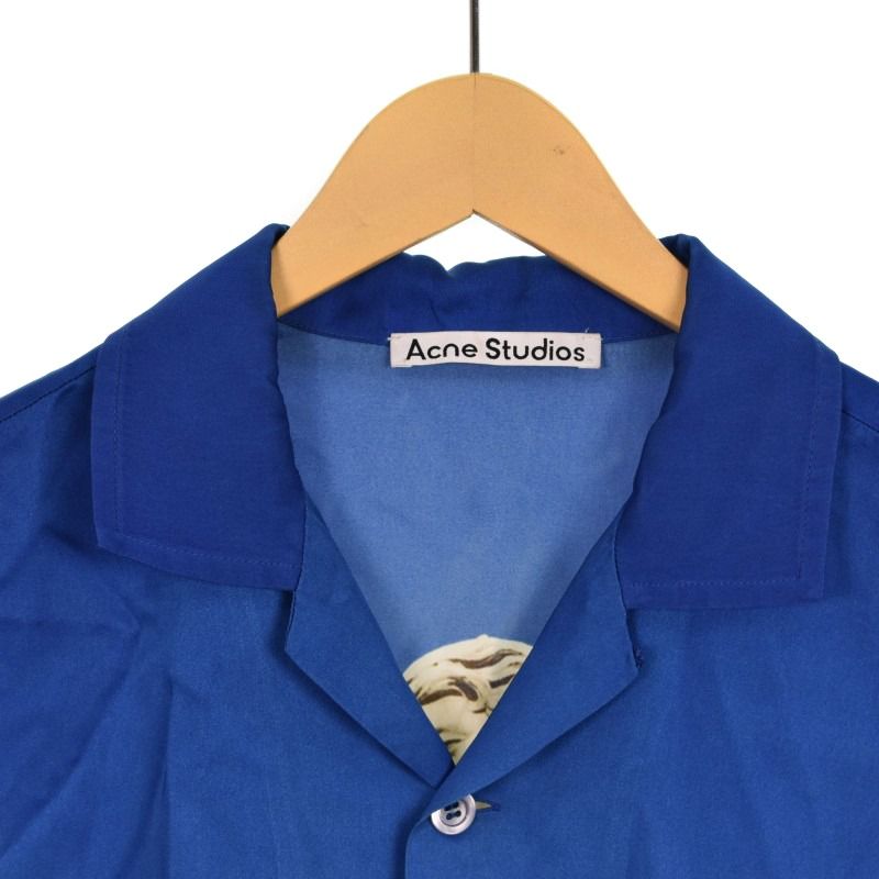 Acne Studios アクネストゥディオズ アロハシャツ サイズ46 アクネ ストゥディオズ Acne Studios 23SS SANDIMPER SS STATUE
