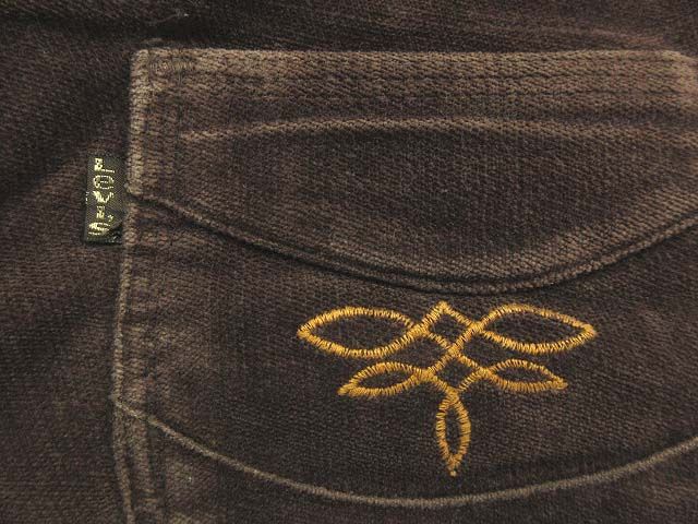 リーバイス Levi's 70s 508 ベロア パンツ ブーツカット フレア