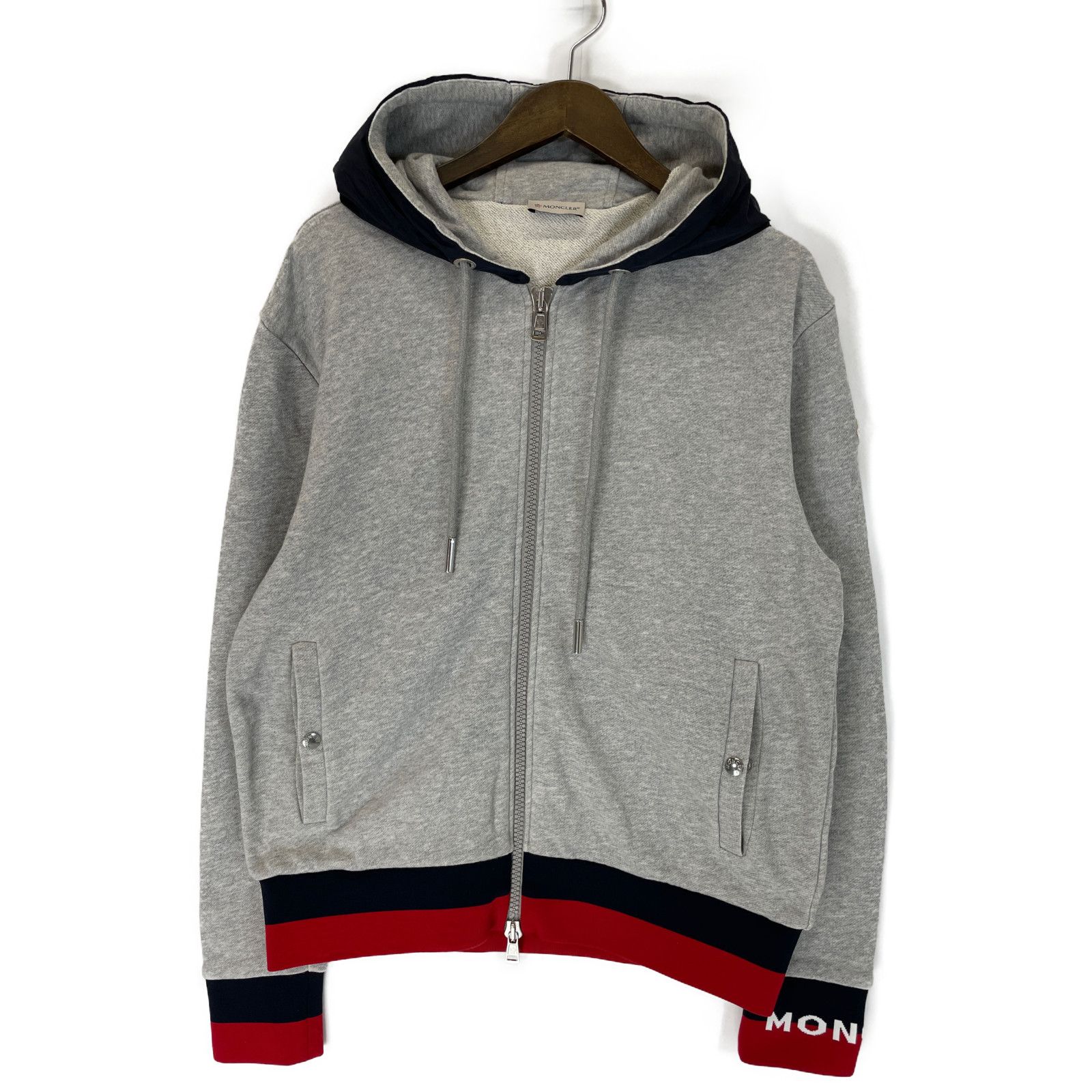 MONCLER モンクレール 【美品/国内正規】MAGLIA CARDIGAN ジップアップ パーカー/ L - メルカリ