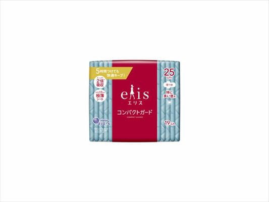 まとめ買い-36点セット エリスコンパクトガード 特に多い昼用 羽つき１９枚 大王製紙 生理用品