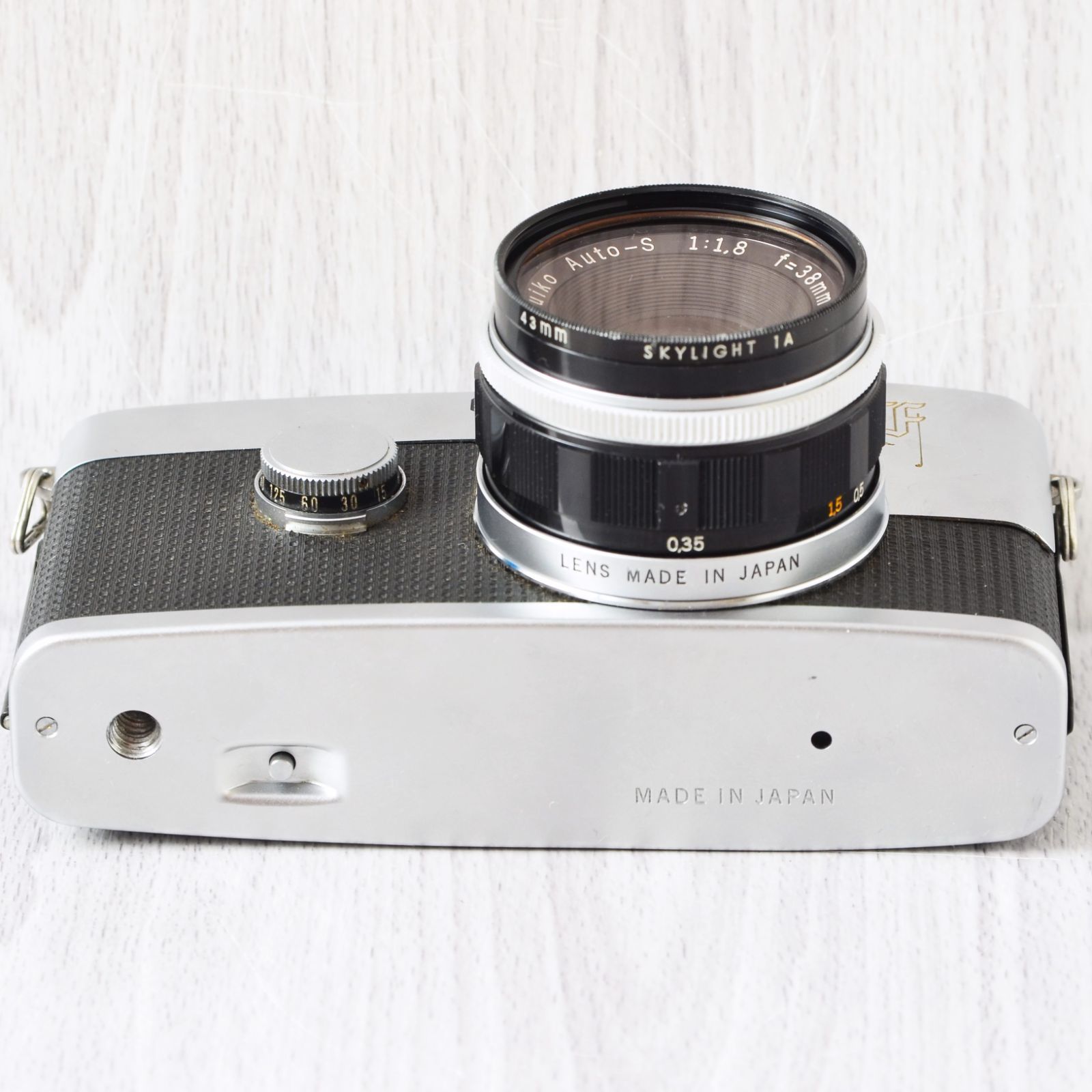 美品! OLYMPUS PEN F + 38mm f1.8 修理・整備済 完動品 - メルカリ