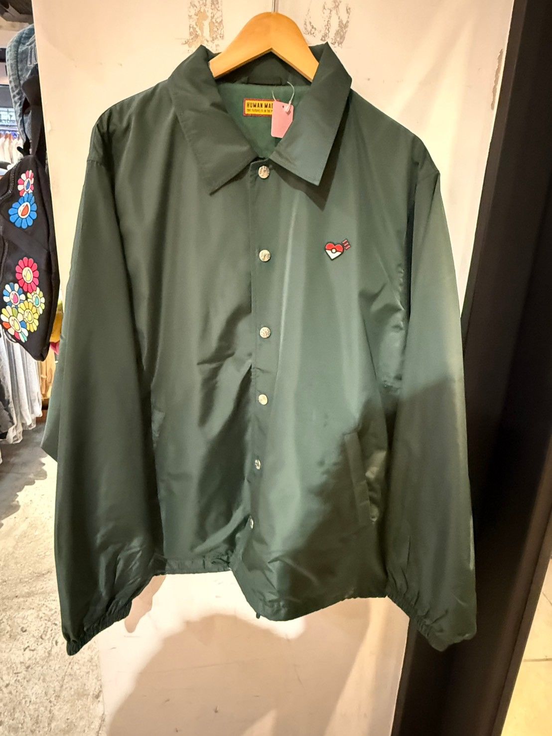 HUMAN MADE ポケモンCoach Jacket グリーン L Human Made x Pokemon Coach Jacket | For 129$ Only!