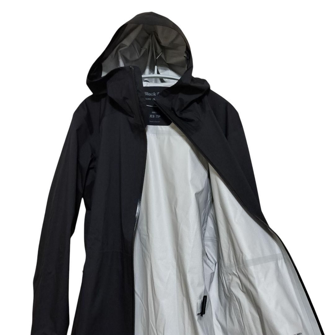 Black Diamond - 【新品】Black Diamond ストームラインストレッチレインシェル XS黒 レディース レインジャケット ストームライン ストレッチ レイン