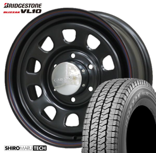 ブリヂストン　195/80R15　BLIZZAK VL10新品タイヤ4本