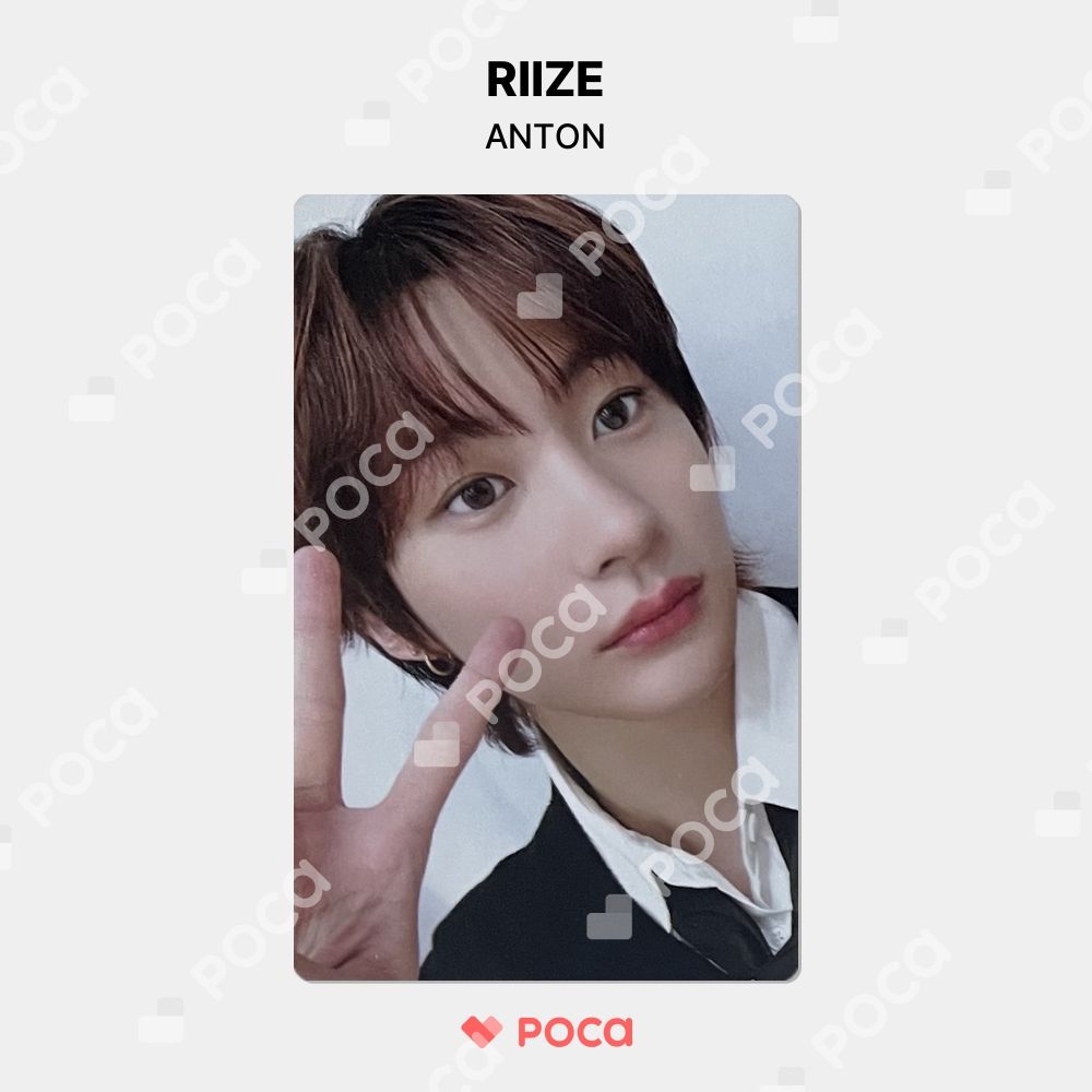 RIIZE アントン トレカ RIIZE POP-UP STORE UP RANDOM TRADING