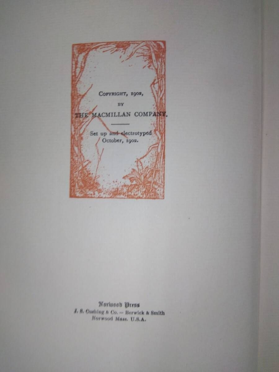 骨董 小泉八雲☆KOTTO LAFCADIO HEARN 洋書 1902年発行 蔵書印・記名