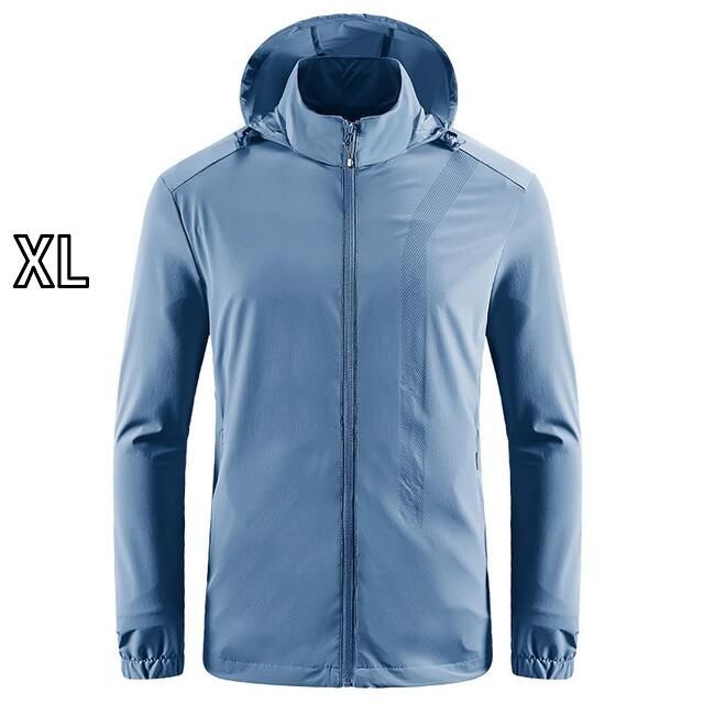 XL 秋冬 コーデ メンズ 服 シンプル ファッション オシャレ 大人 かっこいい 大きいサイズ ストリート 紳士服 衣類 薄手 通気 アウトドア スポーツ コート 韓国スタイル 日焼け防止 ジャケット