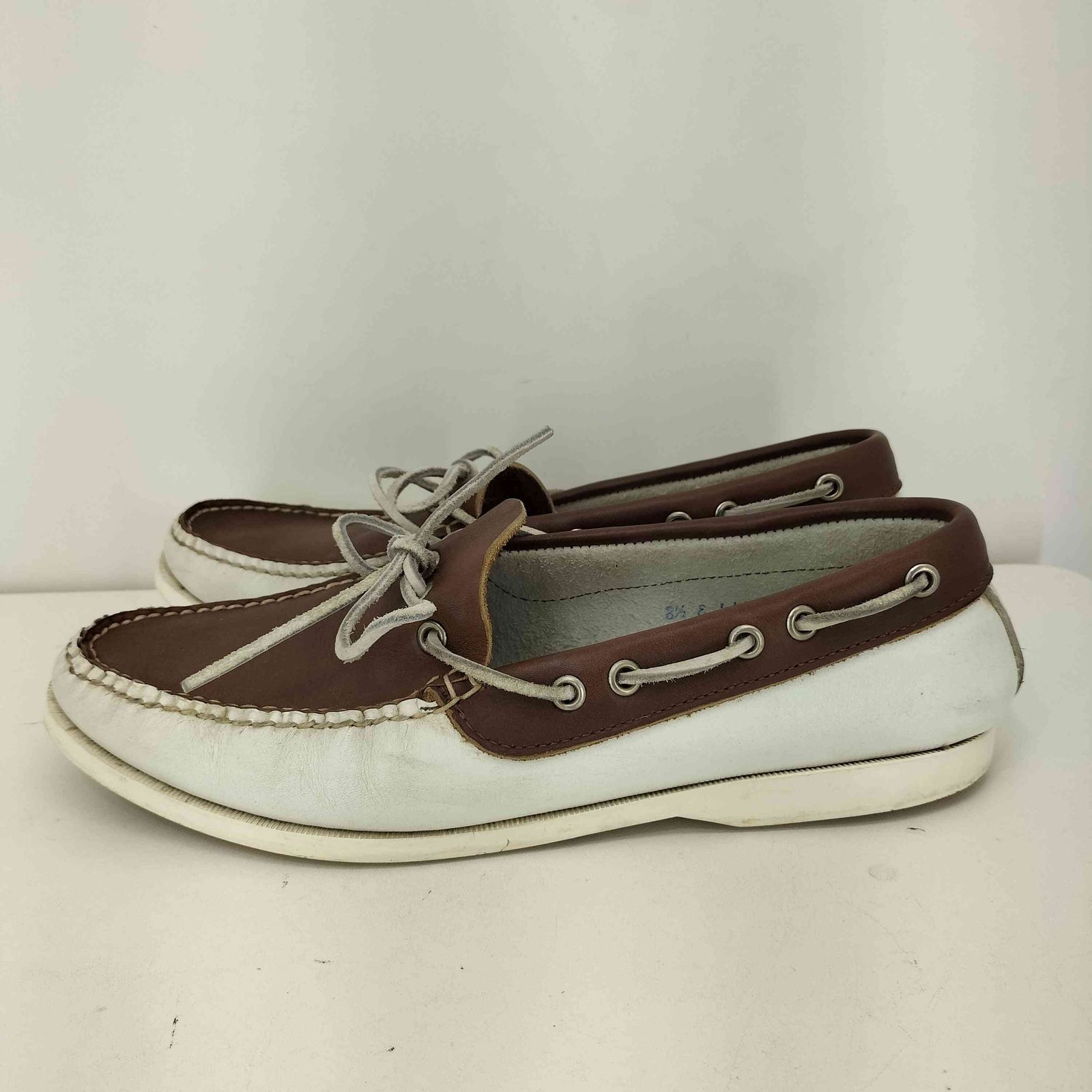 ラッセルモカシン Russell Moccasin 90S 4118 BOAT SHOE デッキ