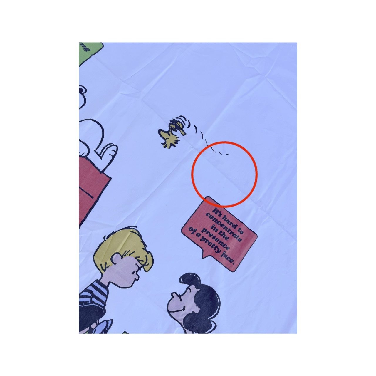 ビンテージフラットシーツ 1971年