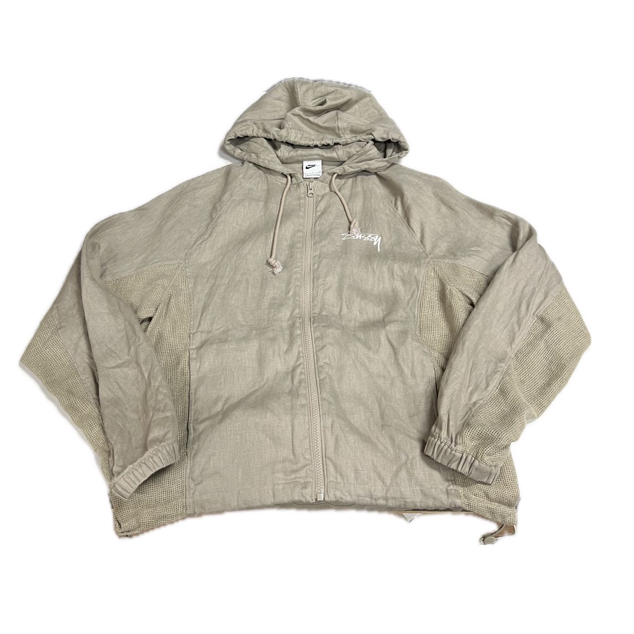 68.STUSSY × NIKE Linen Jacket Sサイズ【併売品】 - メルカリ