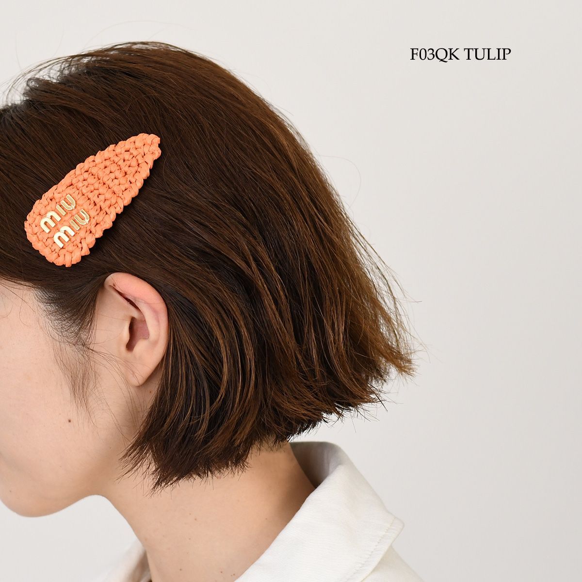 MIU MIU ミュウミュウ ヘアアクセサリー クリップ アクセ