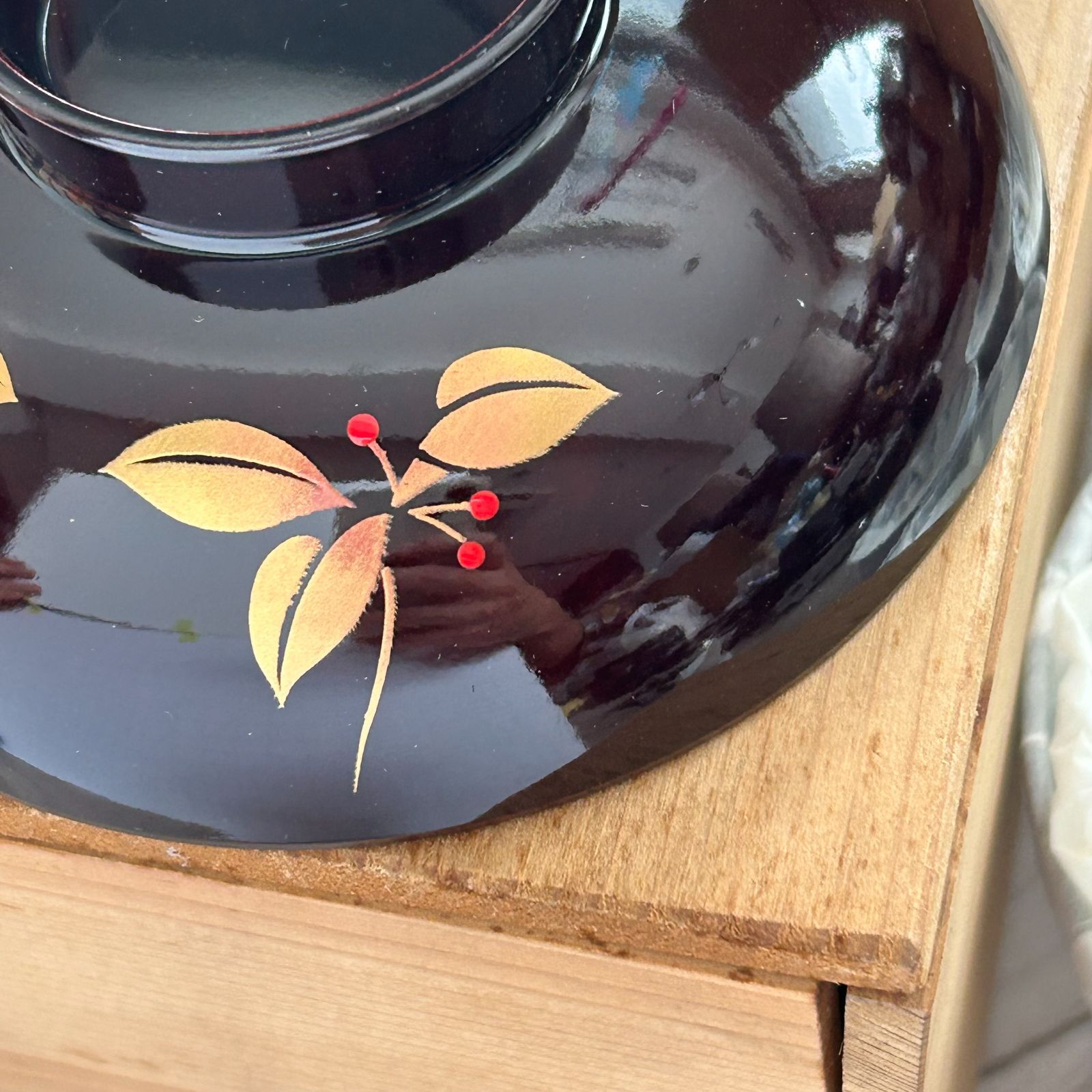 特選漆器 御吸物椀 大峰 蓋付き吸物椀 5客 箱付 使用感なし - メルカリ