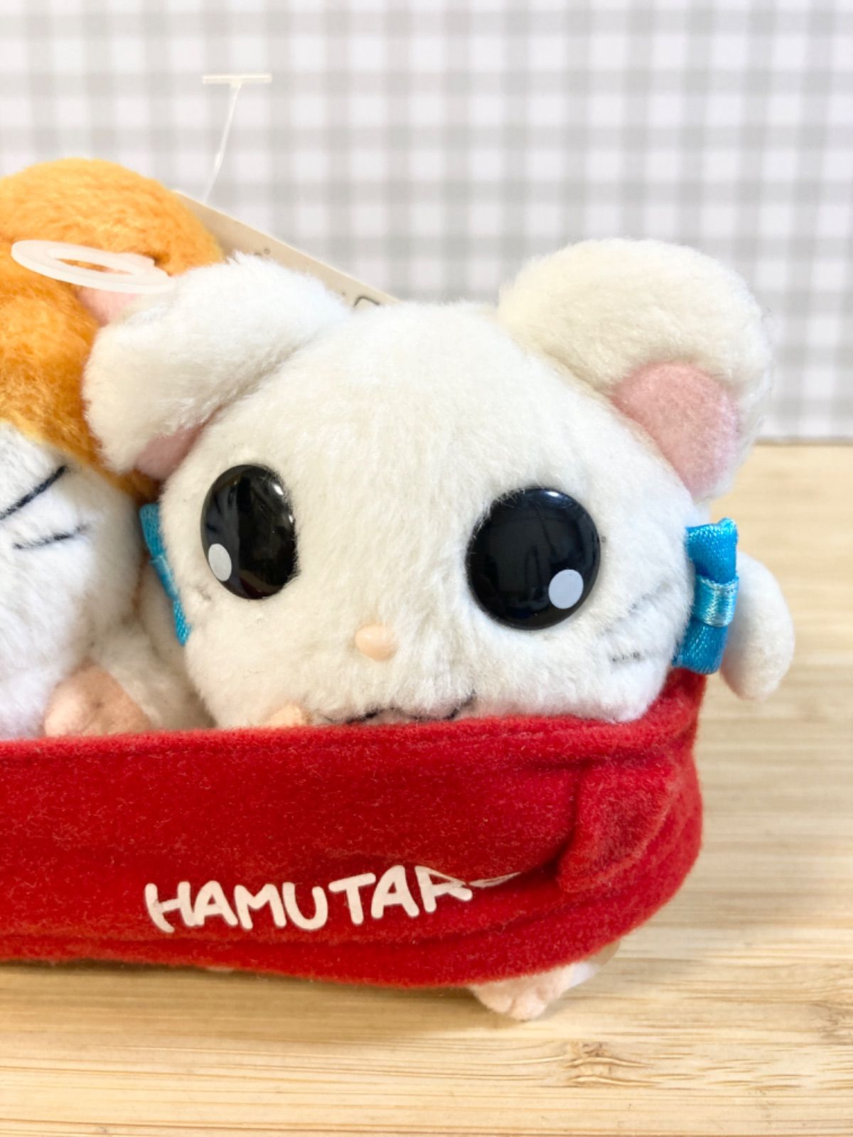 当時物】とっとこハム太郎 リボンちゃん ペアぬいぐるみ