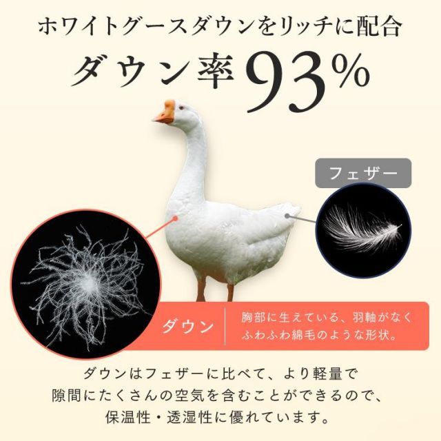 消臭 羽毛掛け布団