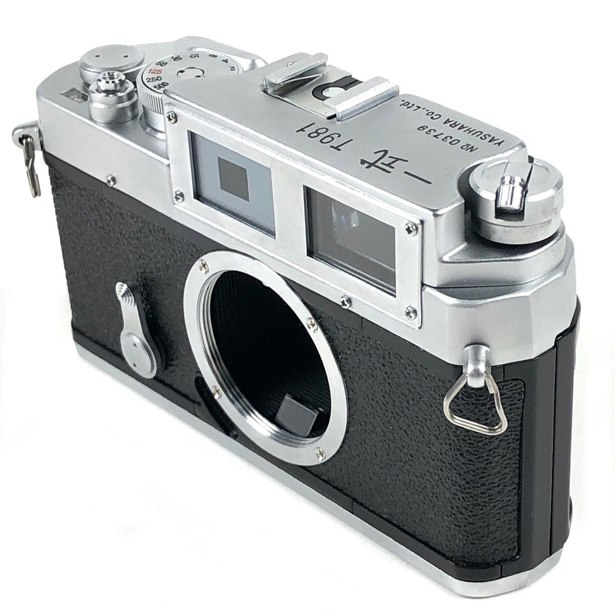 1045【極美品　整備済】安原一色 T981 レンジファインダーフィルムカメラ L39