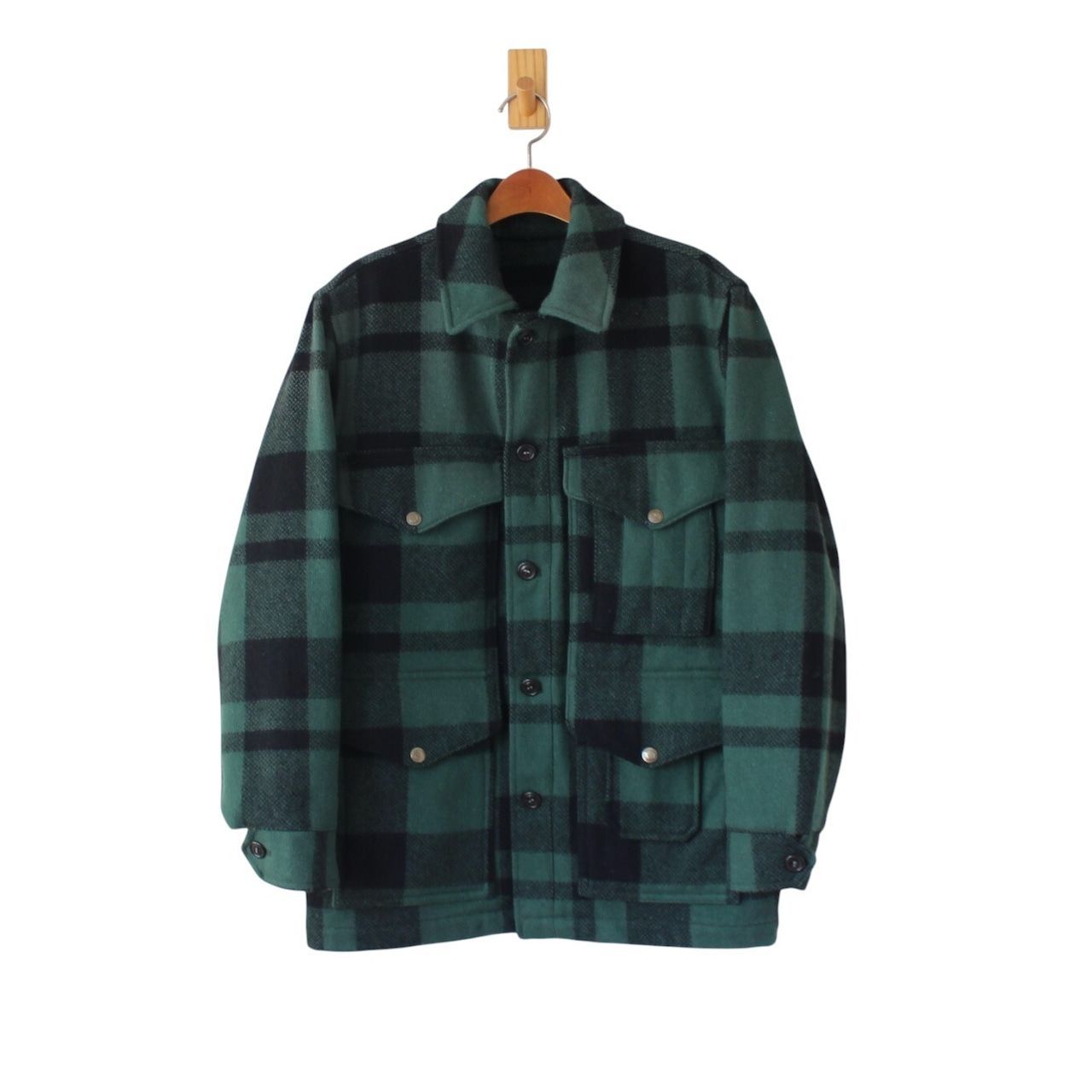 VAN/マッキーノ/ウール/クルーザー/ジャケット/scene/チェック/良品 VAN/マッキーノ/ウール/クルーザー/ジャケット/scene/チェック/良品