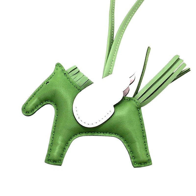 エルメス HERMES ロデオペガサスPM ヴェールユッカ ヴェールクリケット モーブペール スイフト レディース チャーム