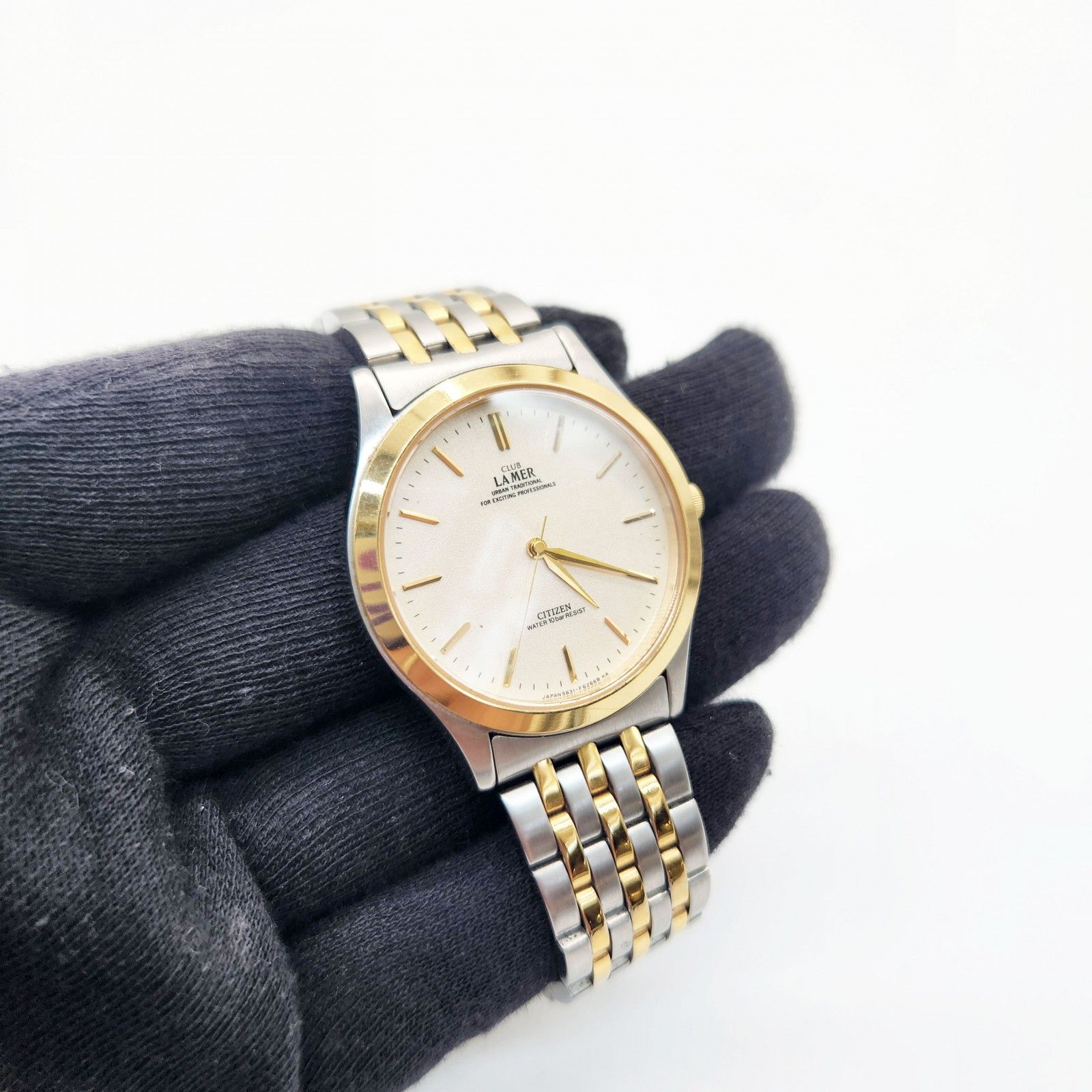 CITIZEN CLUB LA MER 腕時計 ゴールド コンビ 防水 電池交換済み