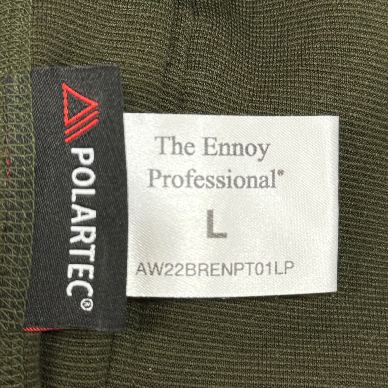 The ennoy professional 22AW POLARTEC FLEECE PANTS ポーラテックフリースパンツ イージーパンツ  エンノイ L AW22BRENPT01LP 68011A4 - メルカリ