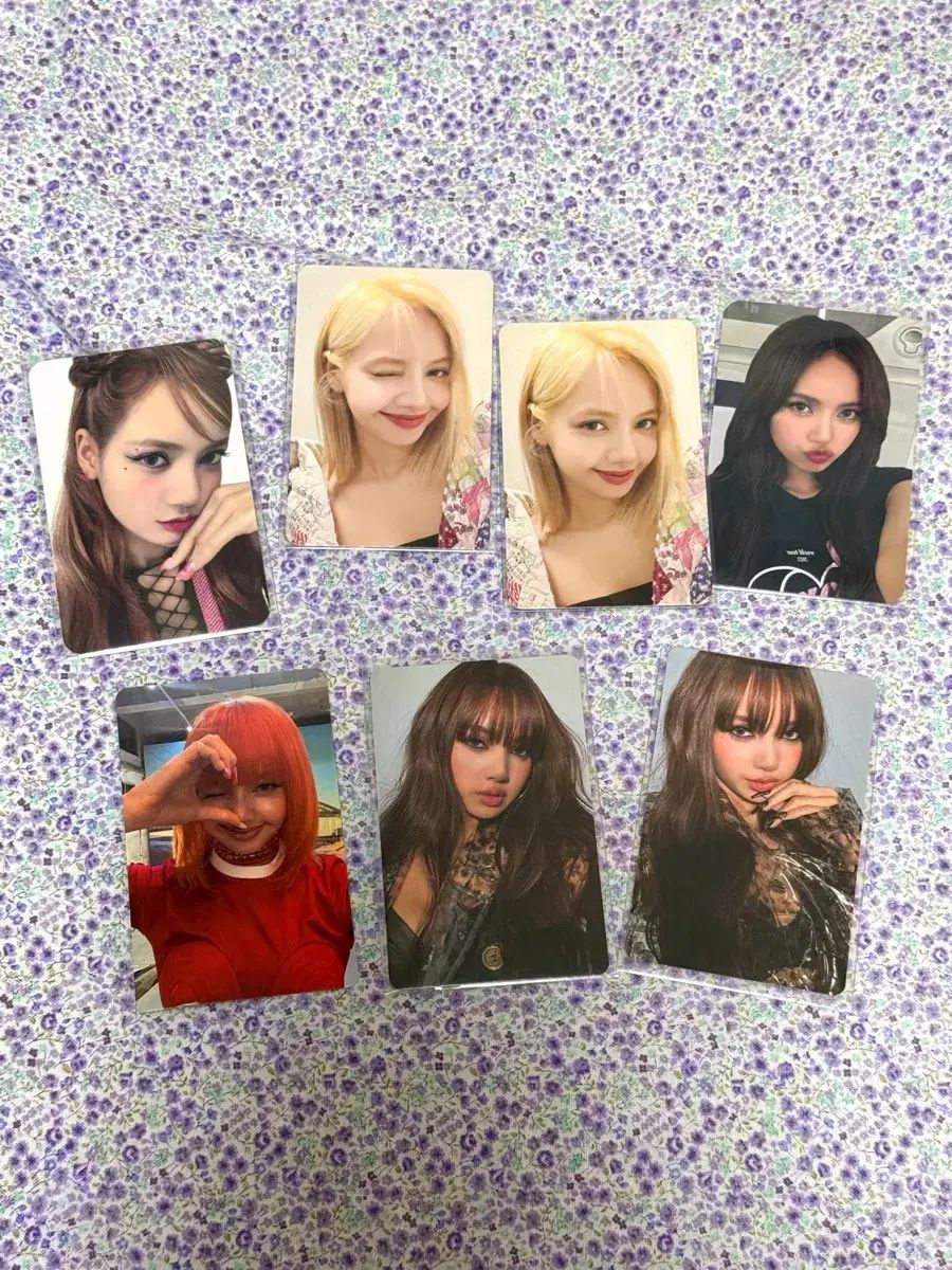 LISA フォトアルバム⭐︎オリジナルトレーディングカード⭐︎トレカ BLACKPINK(ブラックピンク・ブルピン) リサ(LISA) フォトカード